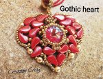 Schema PDF Ciondolo Gothic Heart