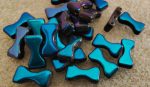 Bow Tie 6x12 mm Jet Full Azuro