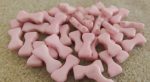 Bow Tie 6x12 mm White Opaque Lila Luster