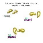 Kit Vexolo Zoliduo Left And Right Pastel Yellow Green