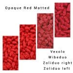 Crisolini in offerta. Opaque Red Matted