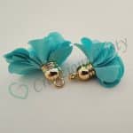 Nappine a fiore 3 mm 2 pz - immagine 3
