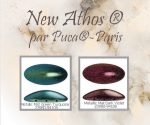 New Athos 3 fori 20x10x6 mm Metallic Mat Dark Violet 1 pz - immagine 5