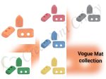 Kit Piros ®️ par Puca ®️ collection Vogue Mat variante 2