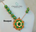 Schema /pattern pdf collier Bouquet - immagine 6