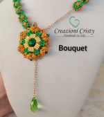 Schema /pattern pdf collier Bouquet