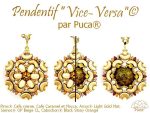 Schéma / Pattern Pendentif Vice-Versa