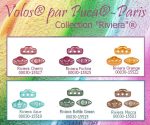 Volos ®️ par Puca ®️ collection Riviera 4x8 mm 5 gr