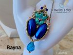 Kit ciondolo Rayna Caribbean Blue/Old Red - immagine 3