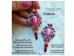 Kit orecchini Valkiria Dark Peach