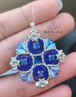 Kit orecchini Nellie Blue in collaborazione con Roberta Mercuri