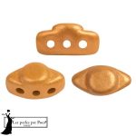 Volos par Puca 4x8 mm Metallic Mat Apricot  5 gr