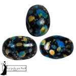 Samos par Puca Enamel Blue Yellow 5 gr