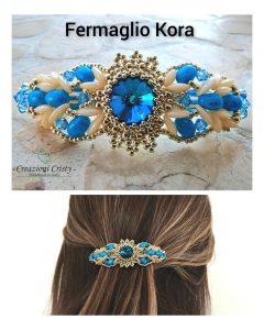 Kit fermaglio Kora versione Azzurra - immagine 2