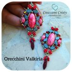 Kit orecchini Valkiria Dark Peach