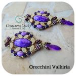 Free Schema PDF Orecchini Valkiria/ Valkiria Earrings Pattern - immagine 4