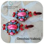 Kit orecchini Valkiria Dark Peach