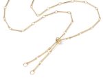 Catena scorrevole in Ottone Gold - immagine 2