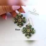 Kit orecchini Haze Green - immagine 2