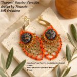 Cabochon par Puca 14 mm Enamel Blue Yellow 1 pz - immagine 10