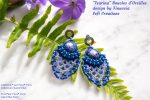 Cabochon par Puca 14 mm Enamel Blue Yellow 1 pz - immagine 9