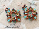 Kit orecchini KaLove in collaborazione con Rosaria Ausiello variante Mint
