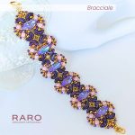 Kit bracciale Belladea in collaborazione con Rosaria Ausiello variante Violet