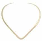 Collana Rigida Placcata Oro - immagine 2