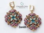 Kit orecchini Zenith Variante Plum