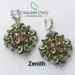 Kit orecchini Zenith Variante Green